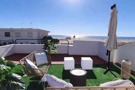 Chalet En La Misma Playa Punta Umbría Εξωτερικό φωτογραφία